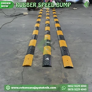 Rubber Speed Bump -  Pembatas dan Keamanan Jalan Raya
