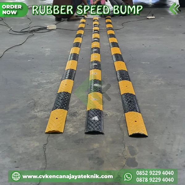 Rubber Speed Bump - Cross Parking