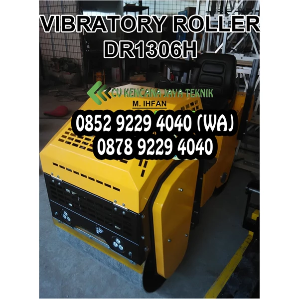 Vibratory Roller Dr1306h - Soil Compactor Machine