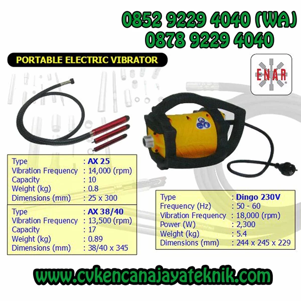 Portable Electric Vibrator -  Vibrator Beton