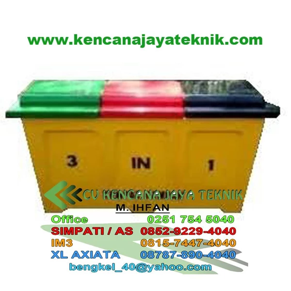 Tong Sampah Fiber - Waste Management