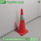orange traffic cone - rubber cone 1