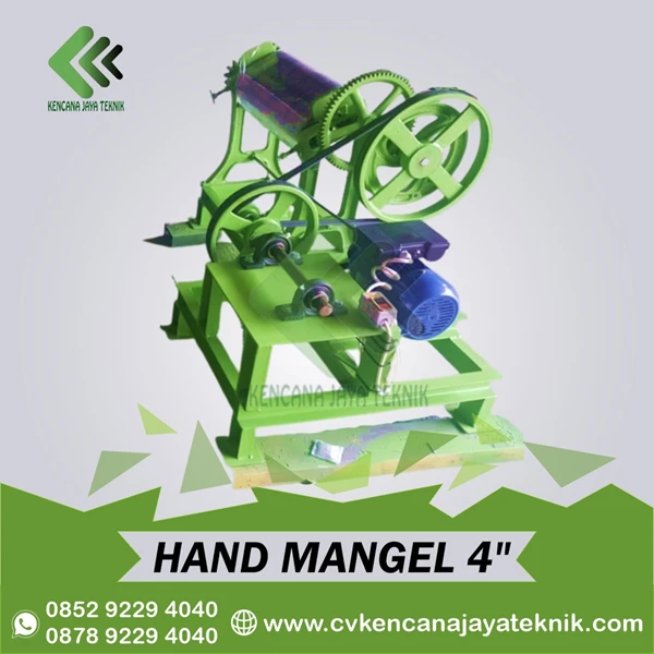 Hand mangel rubber - Press Machine