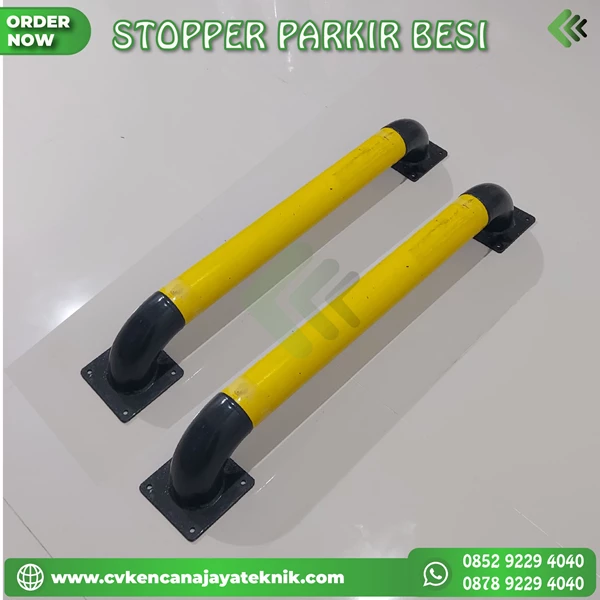 Stopper Parkir Besi - Wheel Stopper