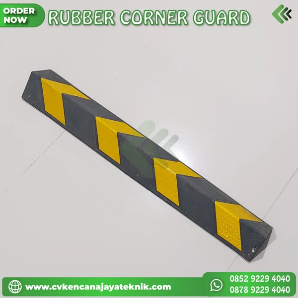 Rubber Corner Guard - Rambu Jalan